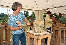 Sandsteinbearbeitung